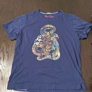 Robert Graham men’s tiger snake tee 2xl